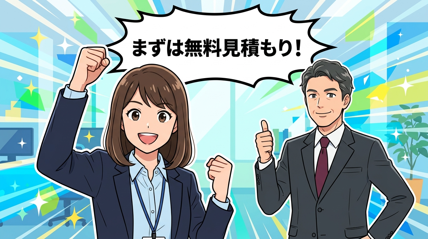 まずは無料見積もり！